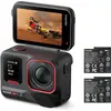 Image de Insta360 Ace Pro 2 Dual Batterie Bundle (30p, Bluetooth, WiFi), Caméra d'action, Noir