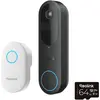 Image de Reolink, Sonnette + interphone, D340B 2K+ Battery Doorbell Chime (Sans fil, WiFi)