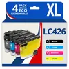 Image de 123CONSOMMABLES - LC426XL - Pack 4 cartouches compatibles avec Brother LC 426 LC426XL pour Brother MFC-J4335DW MFC-J4340DW MFC-J4535DW MFC-J4540DW