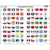 Image de Larsen puzzle MaxiDrapeaux du monde 80 pièces