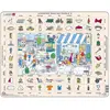Image de Larsen Puzzle - Apprendre l'anglais (2) au café (70 pièces)