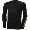 Image de T-shirt manches longues Helly Hansen HH Lifa Stripe Crew Noir Taille M