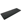 Image de Contour Active Key QuickClean AK-C8112 - Clavier - design médical et hygiénique - full size - lavable - sans fil - 2.4 GHz - QWERTZ - Allemand - noir