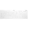 Image de Contour Active Key QuickClean AK-C8112 - Clavier - design médical et hygiénique - full size - lavable - sans fil - 2.4 GHz - QWERTZ - Allemand - blanc