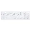 Image de Contour Active Key MedicalKey ClassicClean AK-C8100 - Clavier - design médical et hygiénique - full size - USB - AZERTY - Français - blanc