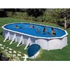 Image de Kit piscine acier blanc Gré Atlantis ovale 10,20 x 5,75 x 1,32 m + Bâche hiver