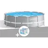 Image de Kit piscine tubulaire Intex Prism Frame ronde 3,66 x 1,22 m + 6 cartouches de filtration