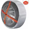 Image de Chaussettes à neige pneu 165/65r14 165/60r15 185/50r15 autosock 540