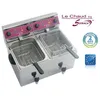 Image de Friteuse électrique de table 2 x 8 Litres Sofraca