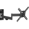 Image de Barkan 2400 - Support - bras réglable - pour Téléviseur LCD/Téléviseur LCD incurvé - noir métallisé - Taille d'écran : 19"-39" - montable sur mur