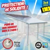 Image de Toit-terrasse alu & polycarbonate 3x4m