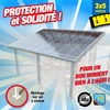 Image de Toit-terrasse alu & polycarbonate 3x5m