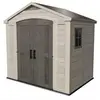 Image de Chalet-Jardin 12SYDNEY 86 Abri Résine Polypropylène Beige / Marron 4,7 m