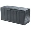 Image de Coffre de rangement de jardin Keter Sherwood 270L plastique anthracite