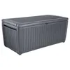 Image de Coffre de jardin SUMATRA en résine - gris anthracite - 511 litres
