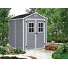 Image de Abri de jardin Résine Premium 86 Gris - 4,4 m²