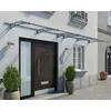 Image de Marquise transparente 91,5x412cm argent Palram 703418