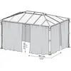 Image de Palram, Pavillon, Moustiquaire (420 cm, 1000 cm)