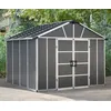 Image de Abris de jardin 7.9m² gris avec base Palram 705160