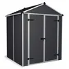 Image de Abri de jardin 6x5 pieds gris anthracite Palram 706787