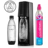 Image de Pack Machine à soda et eau gazeuse Sodastream Terra Noir avec 1 cylindre et 1 bouteille