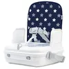 Image de Réhausseur bébé pour table a manger - BENBAT - Portable et lavable - Facile a plier - Harnais de sécurité réglable - Marin