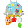 Image de Benbat, Tapis d'éveil + arche d'activité, Arche de jeu pour voiture