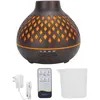 Image de Humidificateur d'Air + Diffuseur d'Arômes à Ultrasons 2 en 1 avec Lumière LED 400 ml