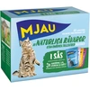 Image de 12x85g Mjau Cat Pouch Mixpaket viande & poisson menu en sauce (4 sortes) nourriture pour chats humide