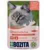 Image de 12x85g Bozita Bouchées en gelée saumon - Pâtée pour chat