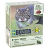 Image de 6x370g Bouchées en sauce lapin Bozita - Nourriture pour Chat