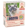 Image de 6x370g Bouchées en sauce saumon Bozita - Nourriture pour Chat