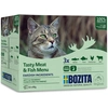 Image de Bozita Bouchées en gelée 12 x 85 g pour chat - lot mixte viande & poisson (4 variétés)