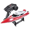 Image de Bateau radio commandé HJ806 RC grande vitesse 35km / h 200m distance de contrôle RC course B - rouge