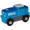 Image de Brio Locomotive de fret à batterie bleue