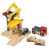 Image de Playset Brio Grue de chargement de marchandises