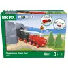 Image de Brio Ensemble de locomotives à vapeur à batterie