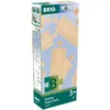 Image de Circuit train Brio Coffret de démarrage 12 rails Pack B Bois