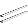 Image de Tubes Pour 2 Barres De Toit Aluminium Profil Aérodynamique Norauto 3m 118cm