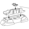 Image de 4 Pattes De Fixation Norauto Fixpoint 290