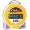 Image de Stiga, Machine de jardinage : accessoires, Câble pour débroussailleuse SP Square   2,4 mm x 15 m   Nylon   Jaune (Herbicide, Fil de coupe + bobine de fil)