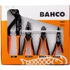 Image de Bahco, Pinces, Jeu de 4 pinces ergonomiques (250 mm)