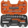 Image de BAHCO Jeu de douilles 1/4 po et 3/8 po 34 pcs S330
