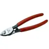 Image de Bahco, Coupe-boulons + pince coupante diagonale, Coupe-câble avec poignées revêtues de PVC pour câbles Cu et Al 200 mm (200 mm)