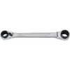 Image de Bahco, Clé à molette, Clé polygonale à cliquet 4 en 1 (10 mm, 11 mm, 8 mm, 9 mm)