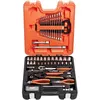 Image de BAHCO Jeu de douilles mixtes 1/4 et 1/2 po 81 pcs S81MIX