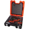 Image de Bahco, Clé à douille + douilles, MIXED SOCKET SET 1/4-1/2,81PCS (1/4")