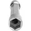 Image de Irimo, Clé à douille + douilles, Clé à pipe double, 12 mm × 13 mm, chromée, 138 mm - Conditionnement pour la vente au détail (13 mm)