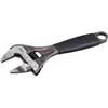 Image de Bahco, Clé à molette, Clé à molette ERGO 32 mm avec ouverture extra large, mâchoire fine, écrou central et caoutchouc (32 mm)