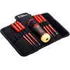 Image de Bahco, Tournevis, Ratchet ScrewDriver Set 6pc 1000V PH/SL (Escale)
